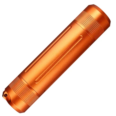 CNC алюминиевый сплав Черный Водонепроницаемый Бутылка для кемпинга выживания уплотнение бутылка EDC Открытый инструмент - Цвет: orange