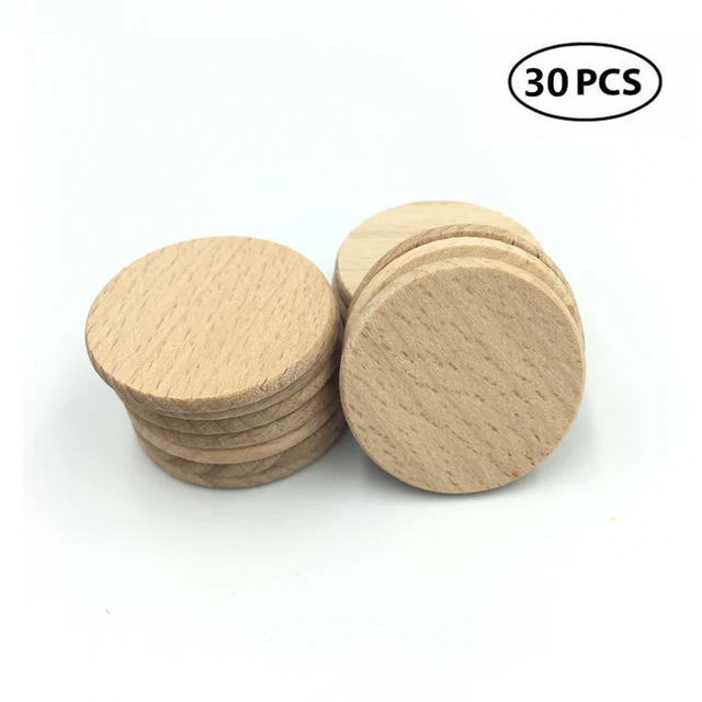  Wood Slices 6 Pack 7-8 Wood Rounds, Large Wood