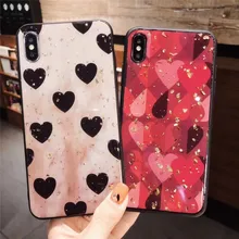 Redmi 7 Чехол для redmi Note 8 чехол блестящие золотые шаровары Фольга Сердце чехол для телефона для Xiaomi mi 8 lite 6X A2 Lite 8 SE mi 9 redmi 6 Pro Чехол