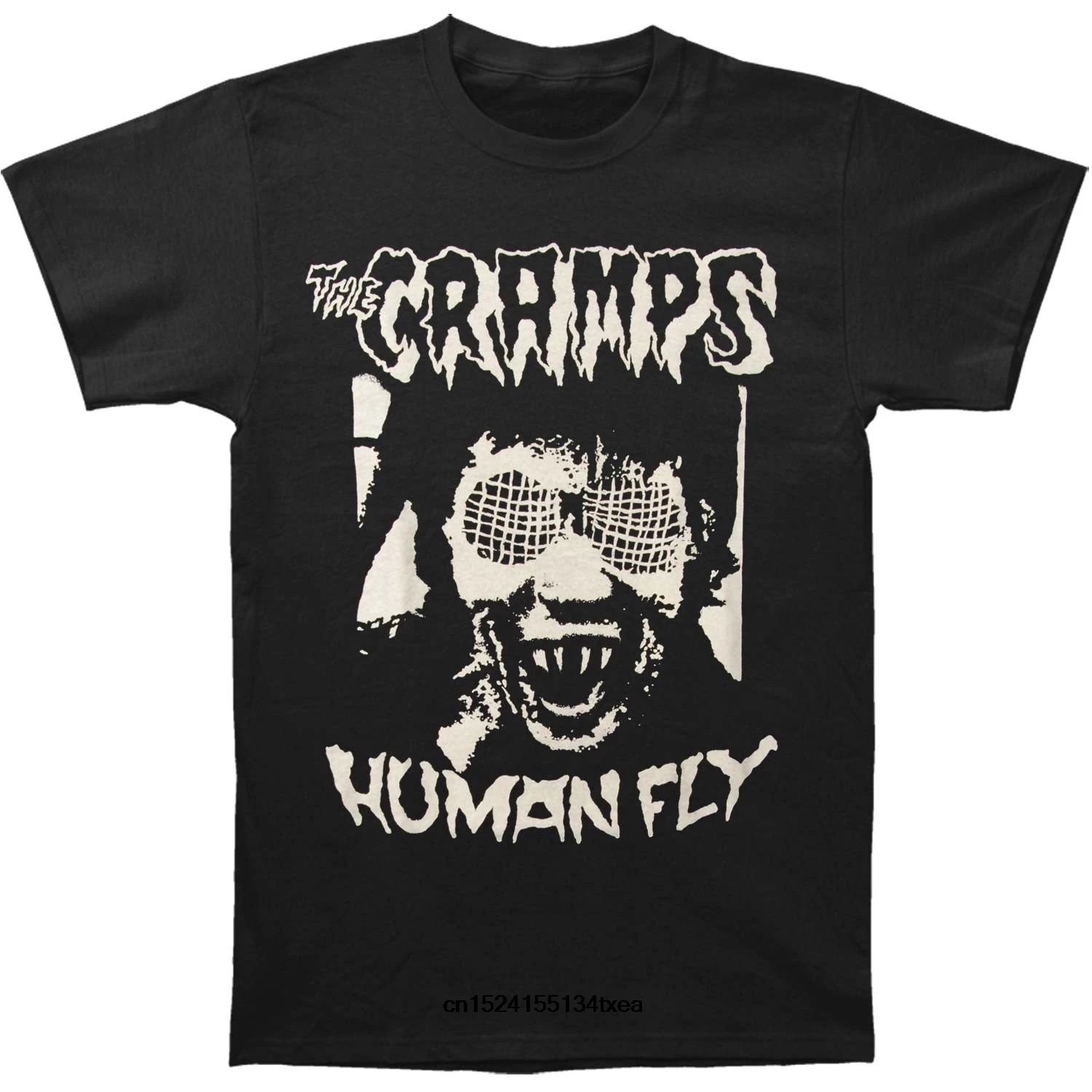 Funny t shirt men novelty women tshirt Cramps The Cramps Human Fly T