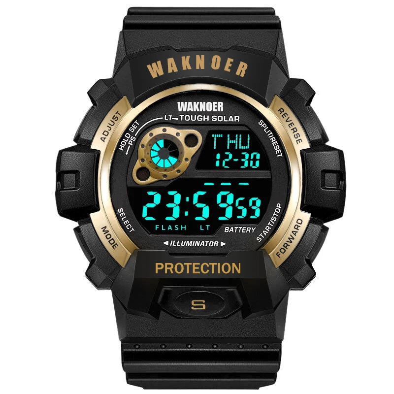 

WAKNOER Top Brand Waterproof Sport Watch Men Watch Military Digital Watches Men's Watch Clock reloj hombre relogio masculino