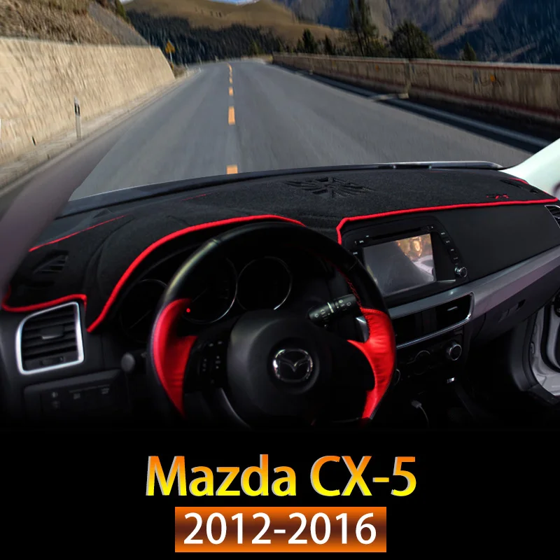 

1X Car Dashboard Center Console Cover Dash Mat Protector Sunshield Accessories For MAZDA CX-5 CX5 CX 5 2012 2013 2014 2015 2016