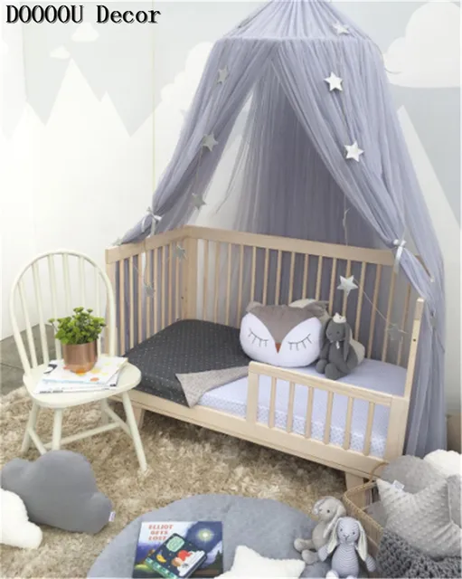 Nordic White Lace S Princess Dome Canopy Bed Curtains Round Kids Nordic White Lace S Princess Dome Canopy Bed Curtains Round Kids Play Tent Room Decoration Baby