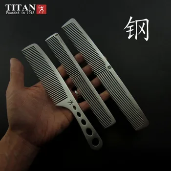 

Titan Hair Cutting Tools Comb New Comb Stainless Steel Comb