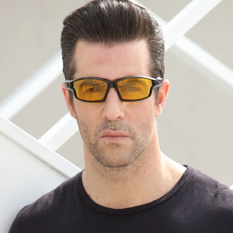 Night Vision Glasses For Headlight Polarized Driving Sunglasses Yellow