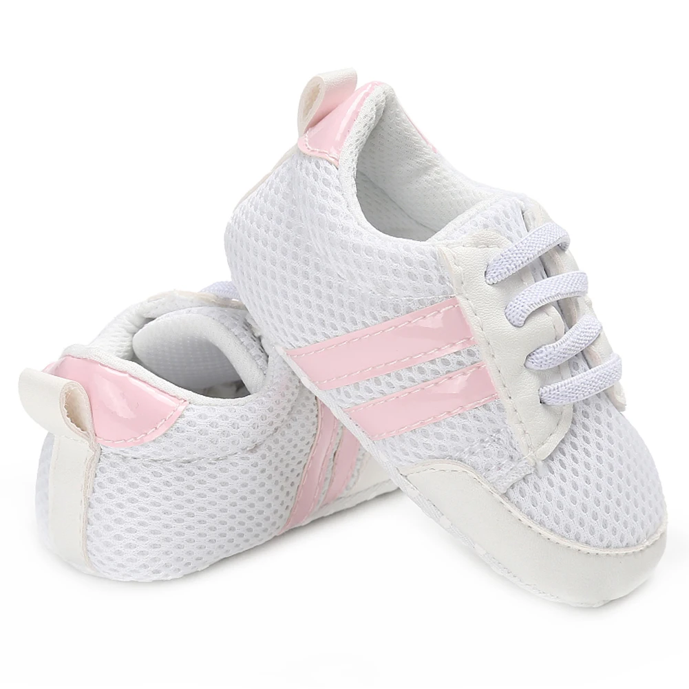 Повседневная детская обувь для мальчиков, кроссовки для девочек, обувь для младенцев, Tenis Infantil, Детские лоферы, мягкая эластичная обувь для маленьких детей - Цвет: Розовый