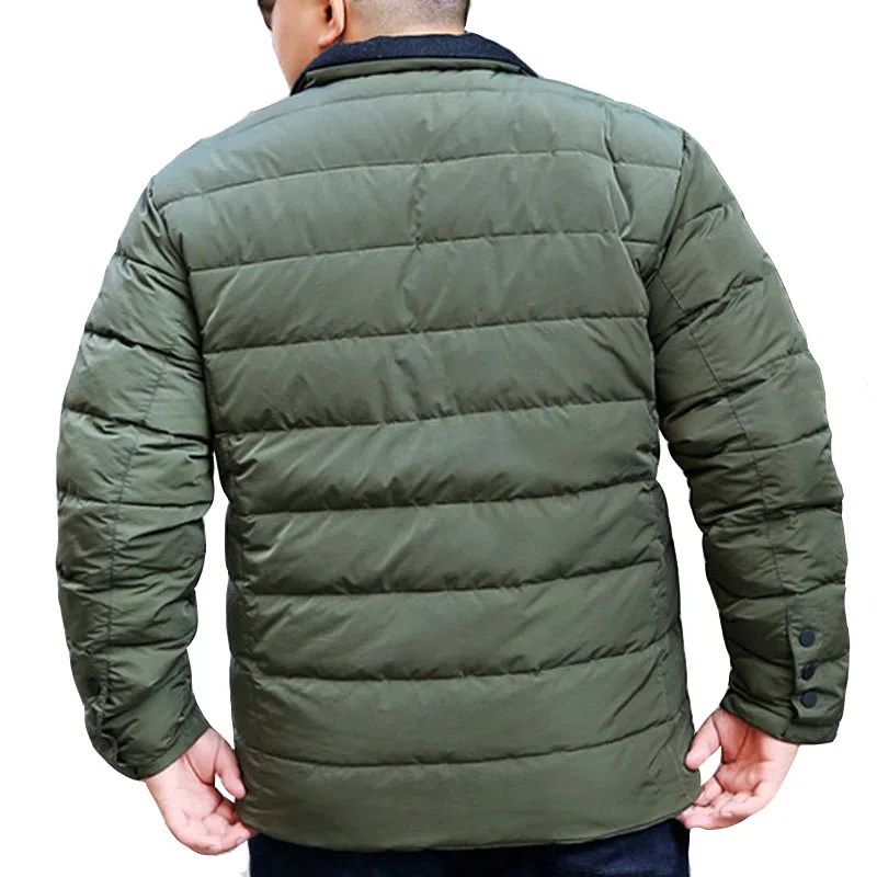 MFERLIER/осенне зимние плотные куртки 5XL 6XL 7XL 8XL 9XL 10XL большие размеры теплые пальто с