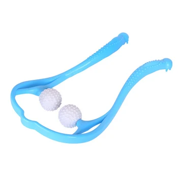 

Plastic Pressure Point Therapy Neck Massager Shoulder Dual Trigger Massage TK-ing