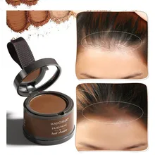 MAYCHEER 4 Color Hair Fluffy Powder Instantly Black Root Cover Up Natural Instant Hair Line Shadow Powder Hair Concealer Coverag pure henna hair dye powder 3 5 oz 2 all natural high pigment color for hair root touch up beard