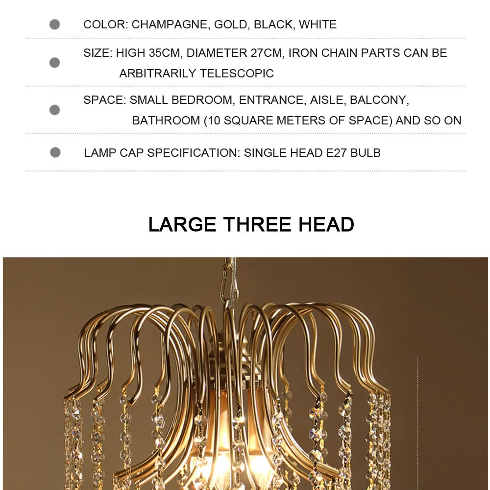 Vintage Industrial Glass Pendant Lights Fixtures with E14 E27 220v for Kitchen Loft Living Room Home Lighting Bar Led Lamp3