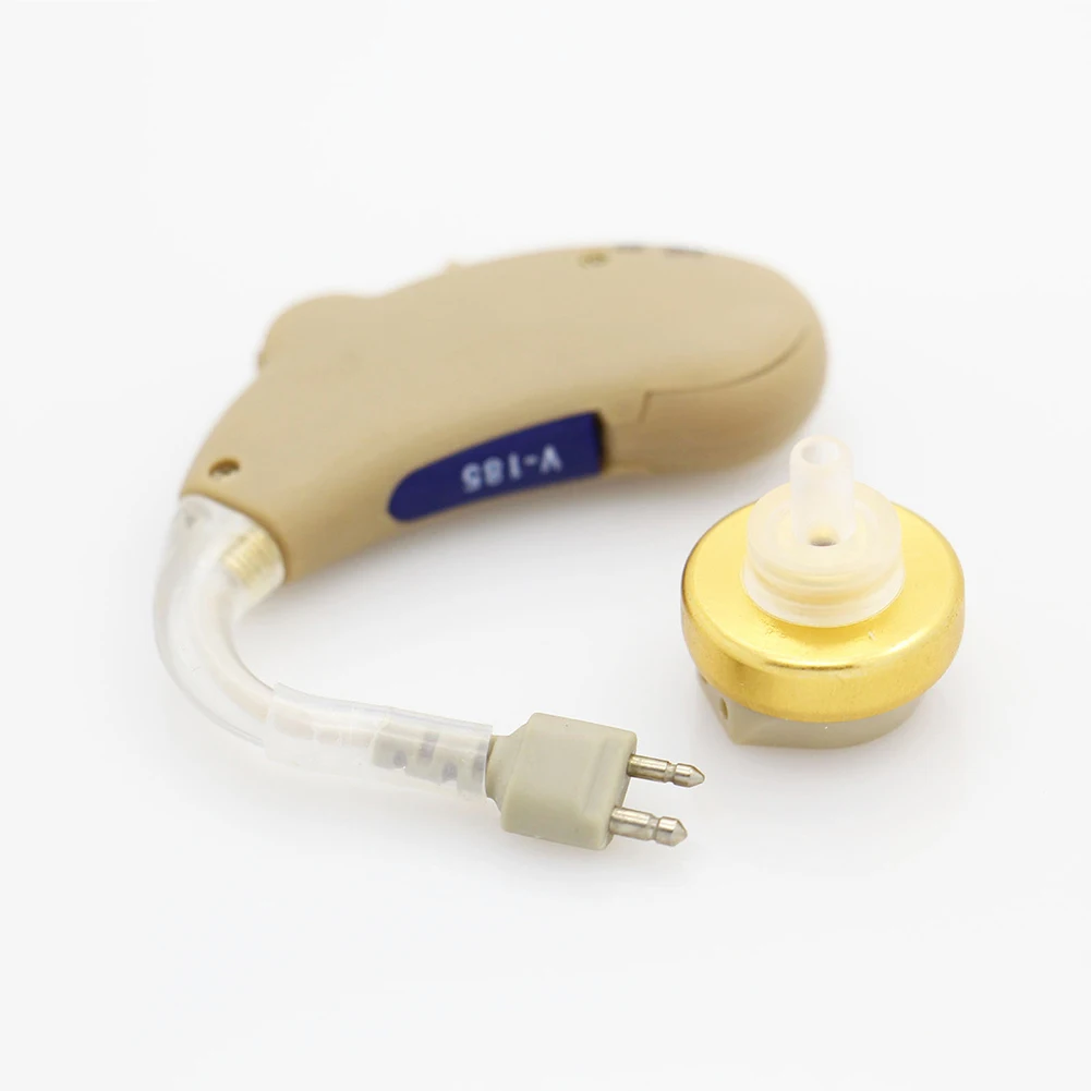 AXON V-185 Analogue Digital BTE Hearing Aid Sound Voice Amplifier Hearing Ear Care Kit Promotion Price