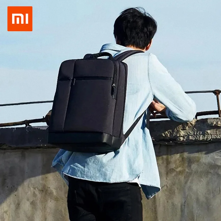 

2018 New Xiaomi 90 Fun Classic Business Travel Backpack Waterproof Large Capacity Casual Travel Laptop Rucksack School Backpack