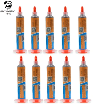 

MECHANIC XG-Z40 10Pcs/lot Sn63/Pb37 25-45um Melting point 183 tin solder paste cream Flux Paste flux soldering bga rework
