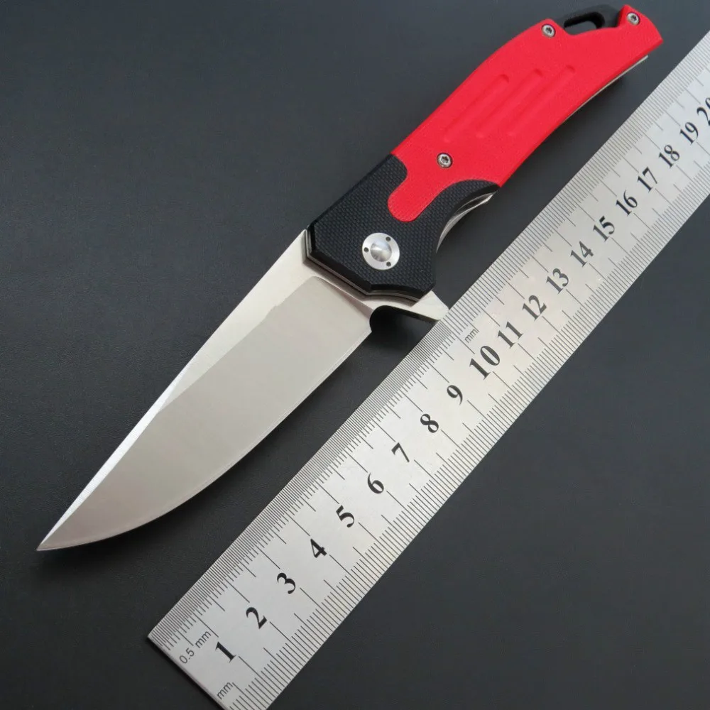 

EF53 Folding Knife D2 Blade G10 Handle Combat Pocket Knife Outdoor Camping knife EDC Tools Survival Hunting Military Knives