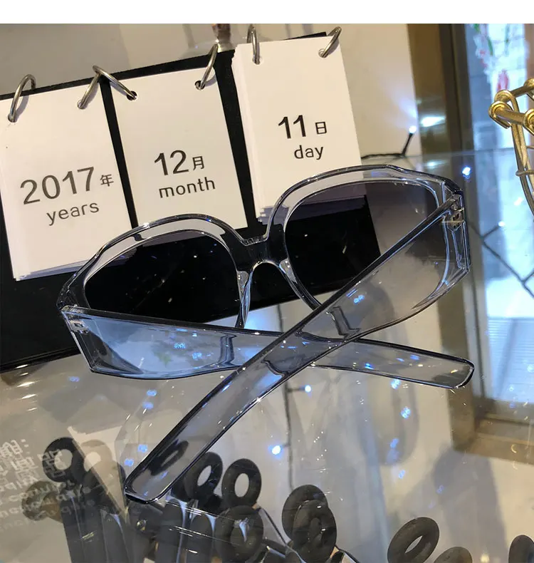 Для женщин большие солнцезащитные очки Винтаж Для мужчин модные брендовый дизайн, квадратные солнцезащитные очки UV400 gafas-де-сол