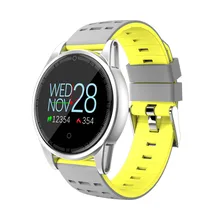 R13 спортивные часы OLED Цвет Экран подходит монитор сердечного ритма Фитнес браслет массаж уведомления умный Браслет для IOS и Android