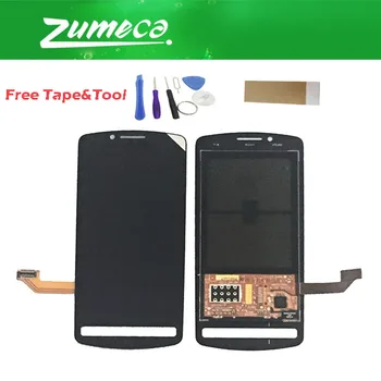 

High Quality 3.7 Inch For Nokia 700 Nokia N700 LCD Display Screen+Touch Screen Digitizer Assembly Black White Color+Tape&Tool