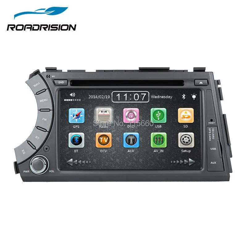 

RoadRision 2 din Car DVD player for Ssangyong Kyron Actyon with GPS Navigation bluetooth ipod 3G Rearview RDS Auto Radio Stereo