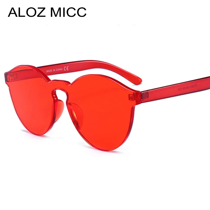 

ALOZ MICC Fashion Cat Eye Sunglasses Women 2018 Brand Designer Big Frame Red Pink Grey Sun Glasses for Female Eyewear UV400 Q575