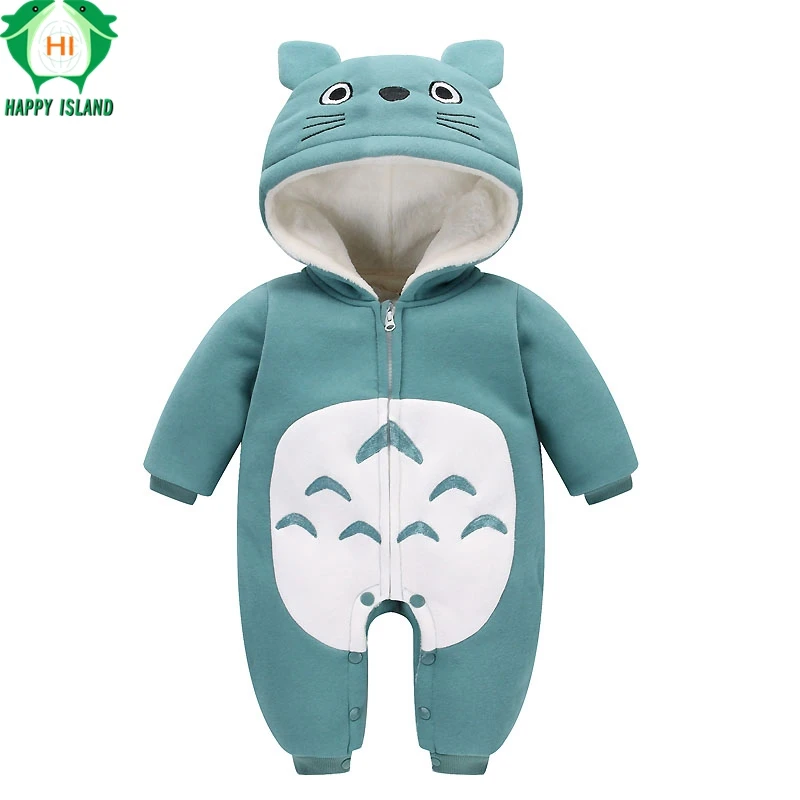 Новое поступление Детские комбинезоны из чистого хлопка Kawaii Детский комбинезон