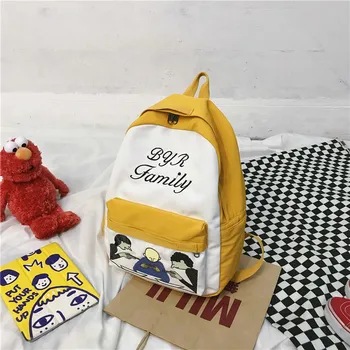 

Schoolbag female Korean high school students campus ancient feeling girl backpack small fresh backpack Joker
