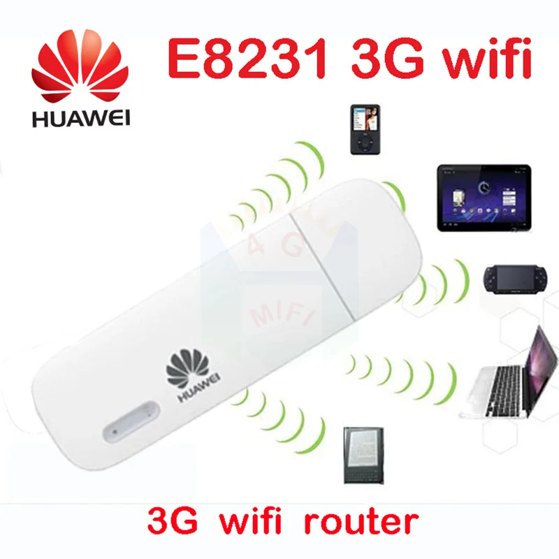 Разблокированный мобильный телефон HUAWEI E8231s 3G WiFi модем роутер 10 Автомобильный wifi