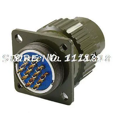 

1.5mm Contact Diameter 14 Pins Aviation Circular Connector AC 500V 10A