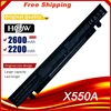 A41-X550A A41-X550 batterie Pour Asus A450C A550C F450C F550C F552C K450C K550C R510C X450C X452C X550C X550CA X550CL X550CC ► Photo 1/3