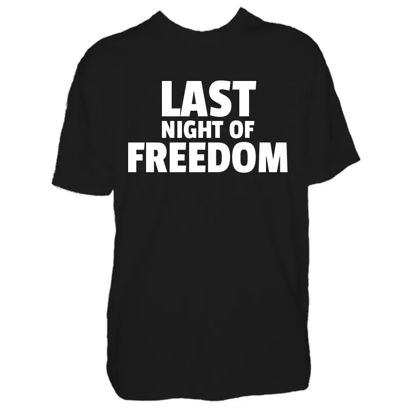 Женские топы Stag Night Tshirt жених свадьба Питьевая свобода вечерние лучшая