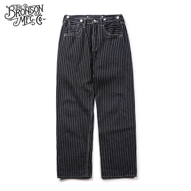 Bronson 879 One Piece Front Fly Wabash Vintage Indigo Stripe Raw Denim Jean Raw Denim Jeans Denim Jeansraw Denim Aliexpress