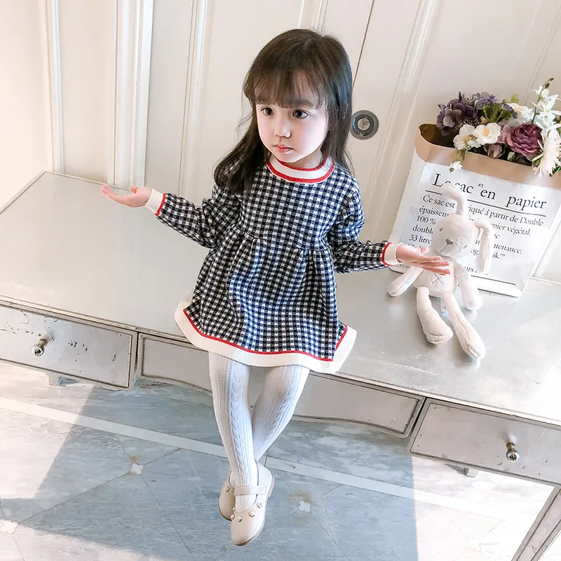 Buy Baby Girls Sweater Infant Pullover Dress Winter