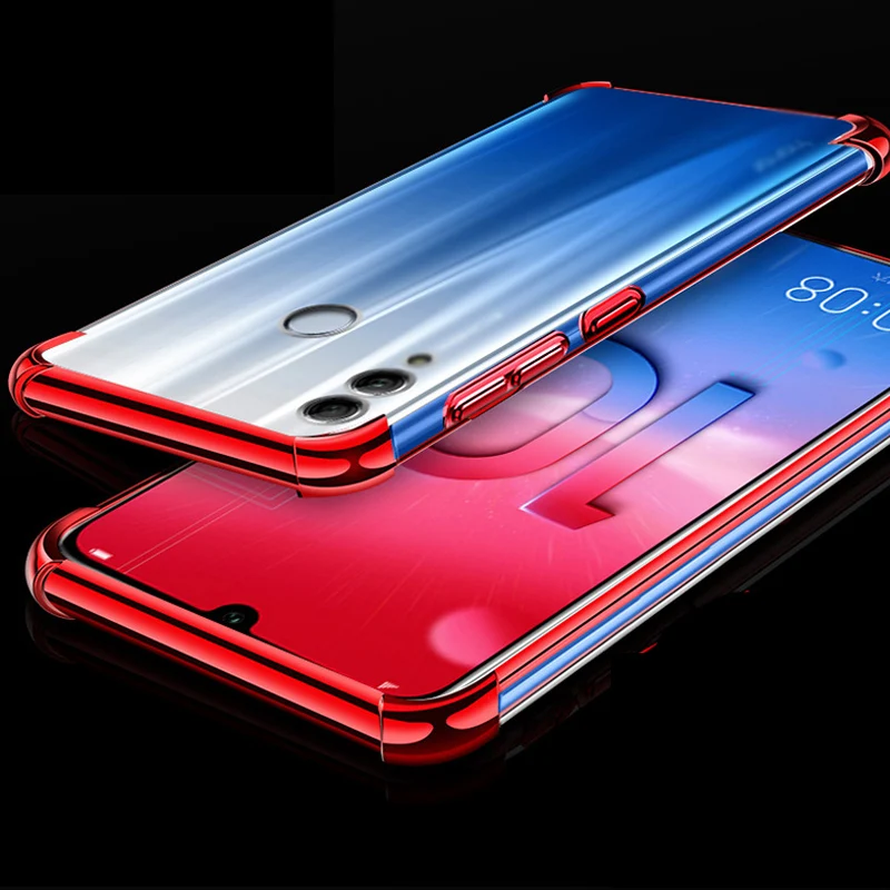 Для huawei Honor 10 Lite прозрачная воздушная подушка противоударный мягкий чехол для huawei Honor 10 Lite ультратонкий прозрачный защитный чехол s
