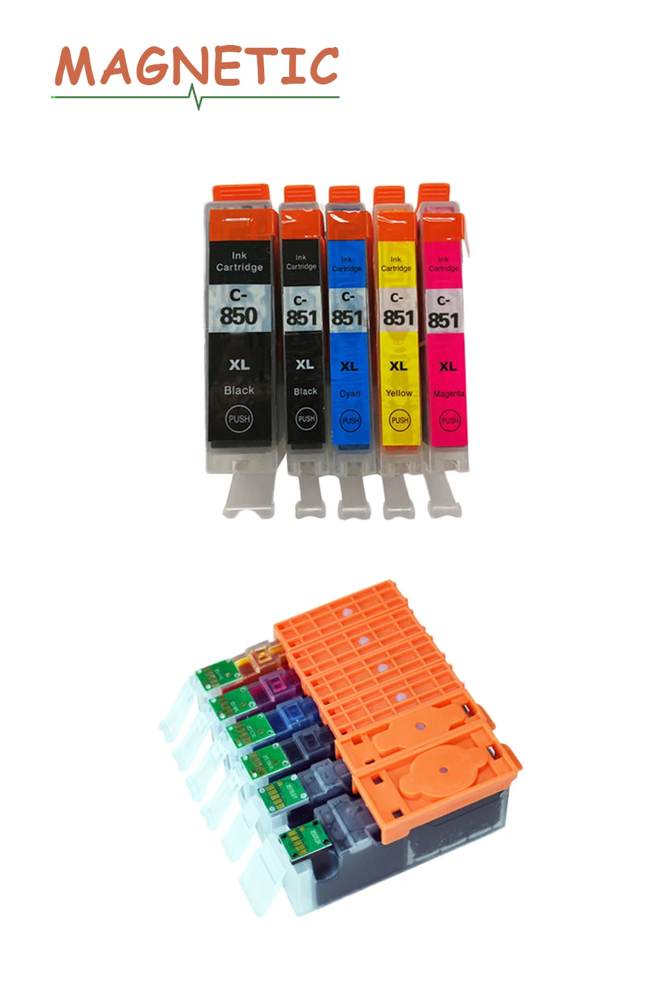 for pgi850 compatible cartridge 5x