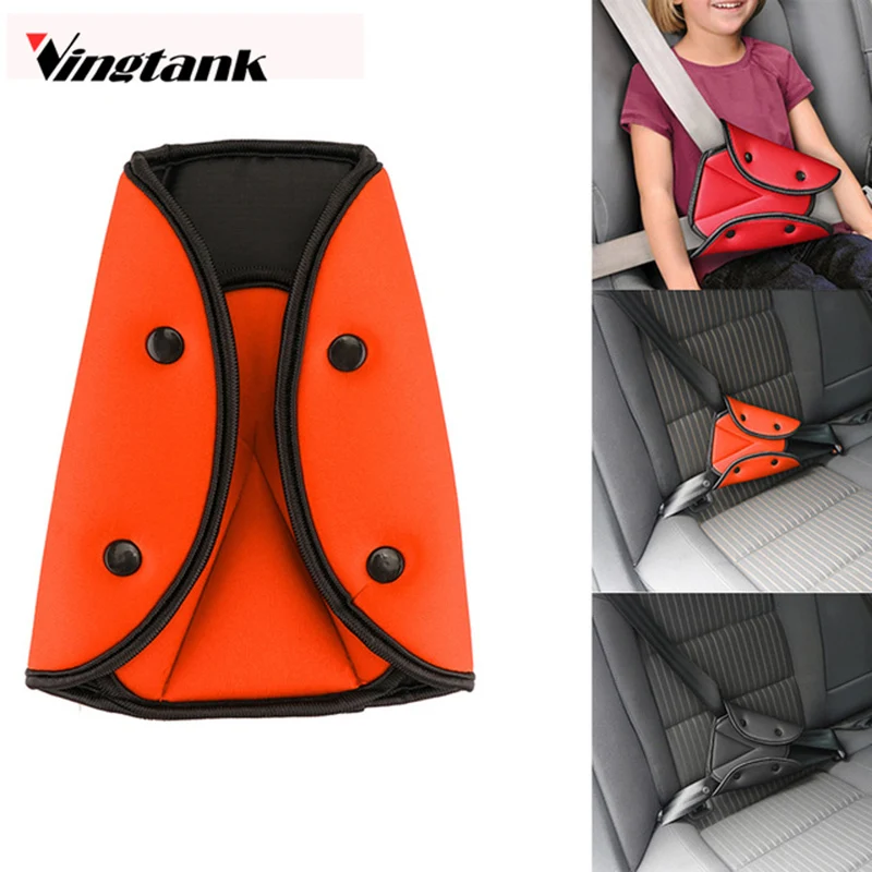 Vingtank Triangle Car Seat Belt Fixator Adjuster Protector Cover Strap