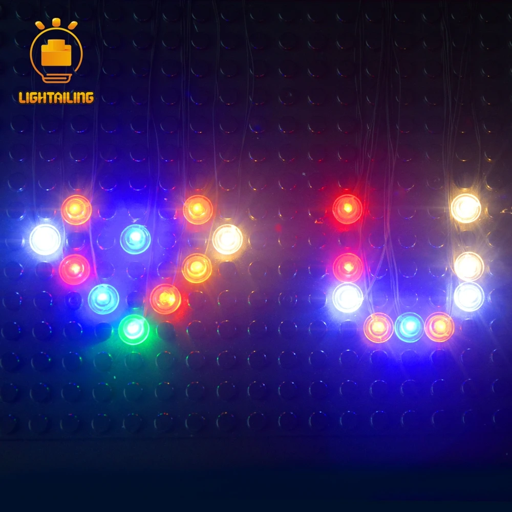 LIGHTAILING брендовый светодиодный свет комплект DIY пластина аксессуары для