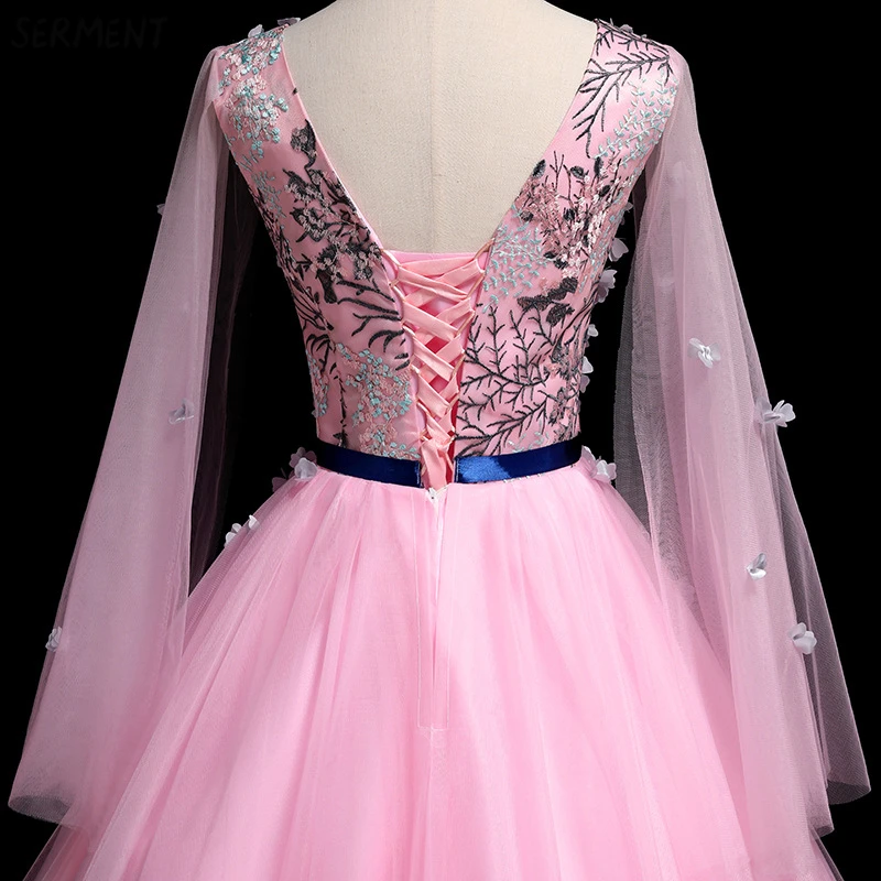 

European and American Prom Dress 2019 New Summer Gradient Slim Slimming Performance One Word Shoulder Dress Supply