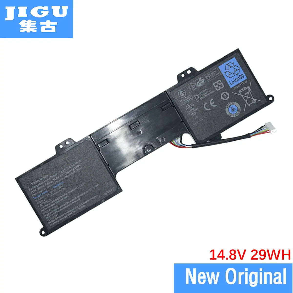 JIGU 9YXN1 TR2F1 WW12p Оригинальный аккумулятор для ноутбука Dell Inspiron DUO 1090 Кабриолет 14 8 V