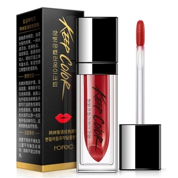 

Tint Korean Lip Gloss Moisturizing Kiss Beauty Long Lasting Lipstick Waterproof Durable No Easy Decolorize Matt Liquid Lipstick.