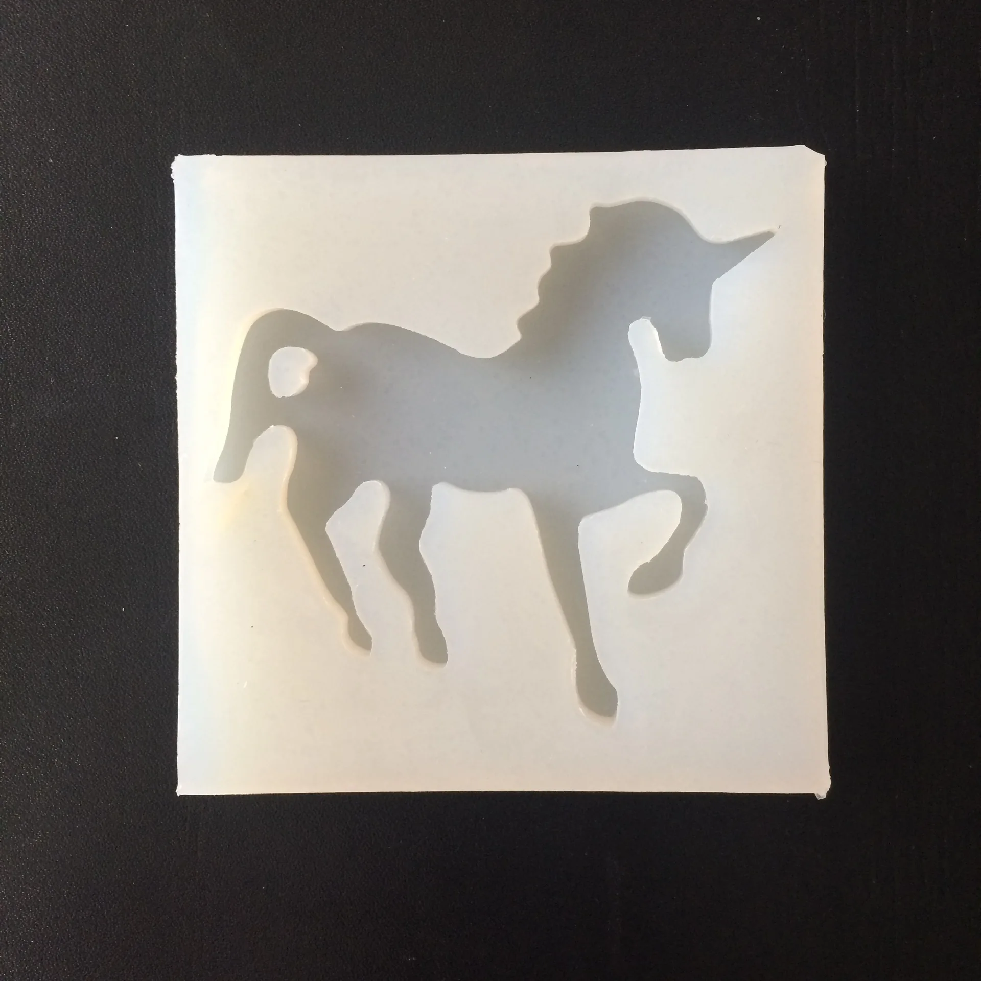 DIY Jewelry Accessories Crystal Epoxy Silicone Mould Pegasus Unicorn Translucent Stereo Clay Soft Pottery | Дом и сад