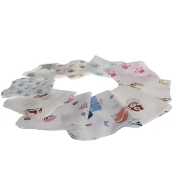 

10Pcs Infant Baby Newborn Soft Washcloth Bath Towel Bathing Feeding Wipe Cloth-P101