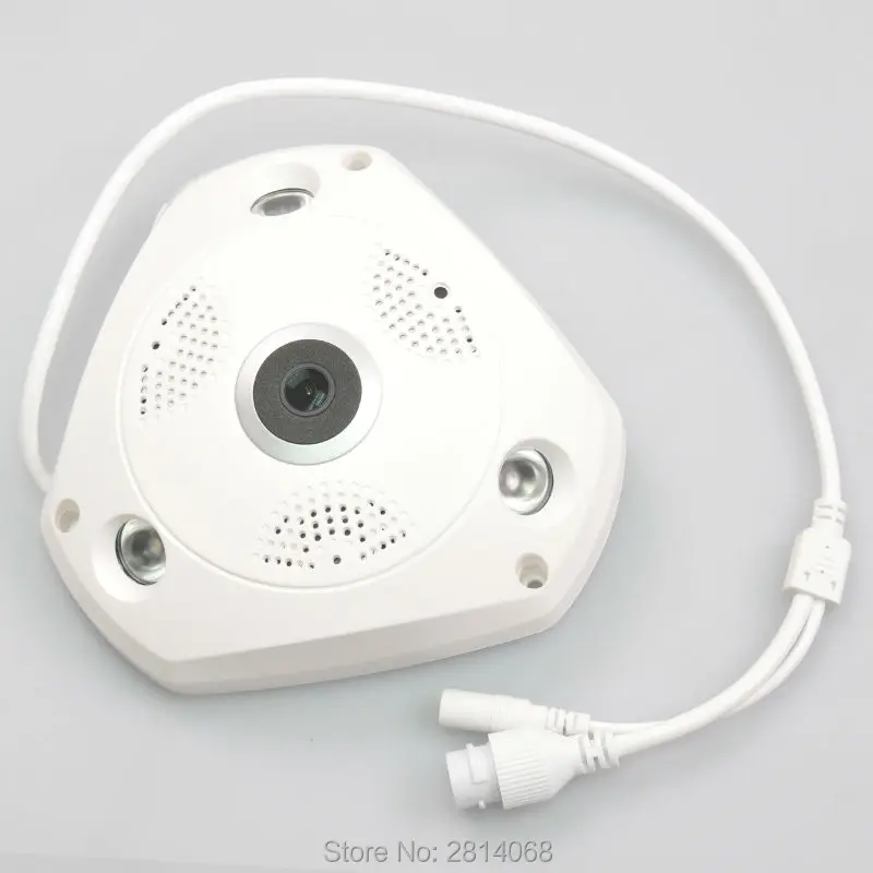 Gotake WiFi IP Camera Fisheye 360 Degree CCTV HD 960P Panoramic VR 3D Ceiling Mount Home