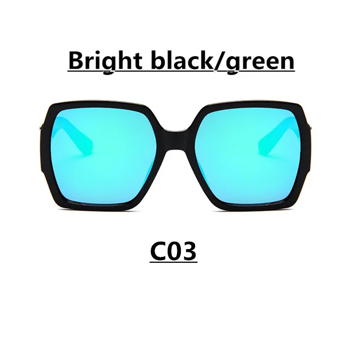 Роскошные Винтаж Солнцезащитные очки женские дизайнерские солнцезащитные очки женские солнцезащитные очки для леди зеркальные очки UV400 - Цвет линз: C03