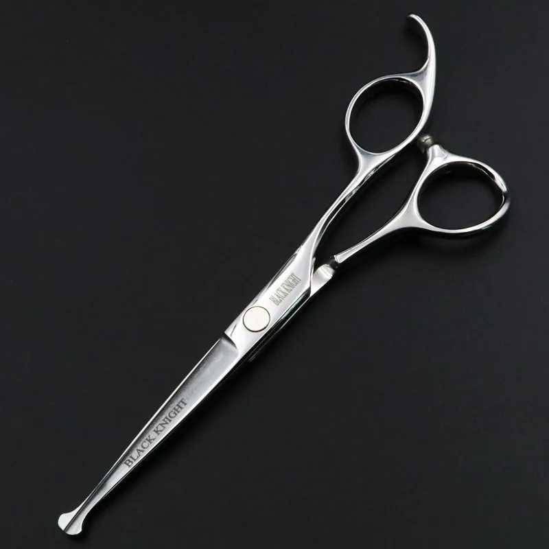 Preto cavaleiro 6 polegada profissional tesoura de