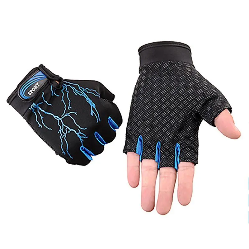 Велосипедные перчатки с открытыми пальцами, дышащие, противоскользящие, уличные, защитные перчатки, велосипедные, для езды, фитнеса, альпинизма, аксессуары - Цвет: XT0322L