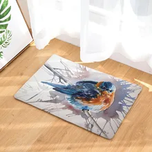 CAMMITEVER Акварельная живопись китайский стиль птицы коврик для гостиной спальни декоративный ковер столовая ковровая зона ковер