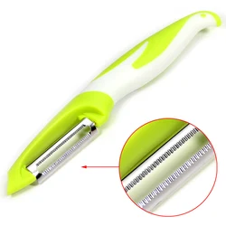 Deluxe Multifunctional Peeler and Slicer Kitchen Gadget (Serrated Peeler B)