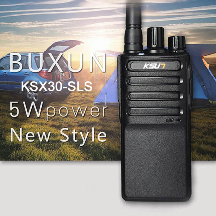 KSX30-SLS портативная рация 5 Вт 16CH UHF двухсторонняя рация для мобильного телефона