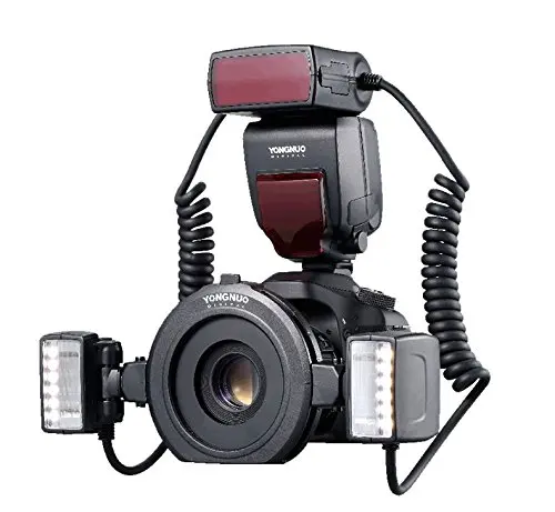 

YONGNUO YN-24EX Macro flash Speedlite Macro Twin Lite TTL Flashfor Canon Close-up Photography/Macro shooting