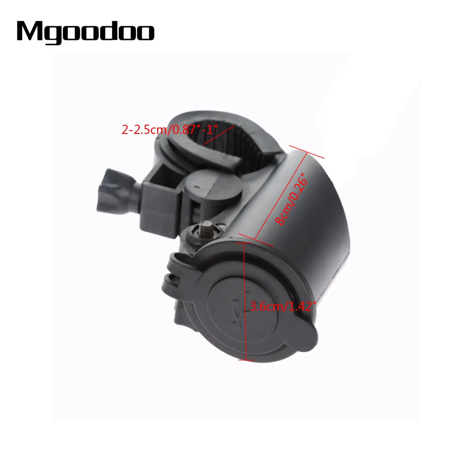 Мотоцикл Dual USB розетка Зарядное устройство Питание адаптер 12 24V 2.1A Прикуриватель