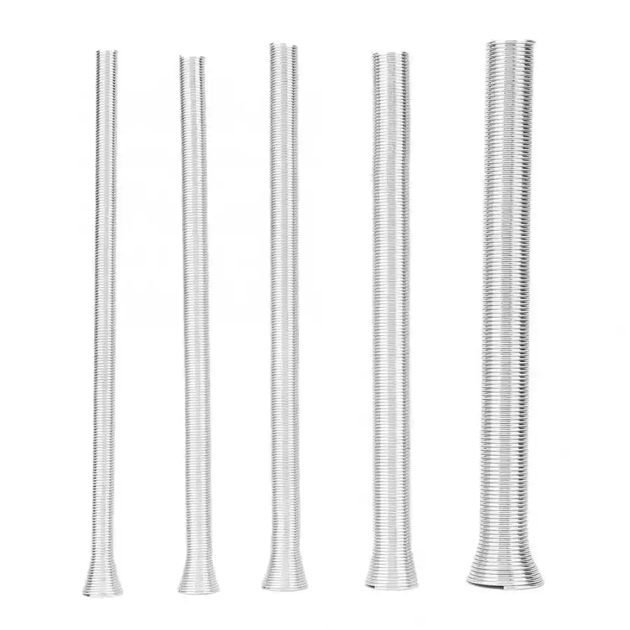 5 x//Pack 21cm Super Elastic Tubo de Acero de Resorte Bender el/éctrico de PVC Alambre Curvado de Tubos Regun Tubo de Primavera Kit